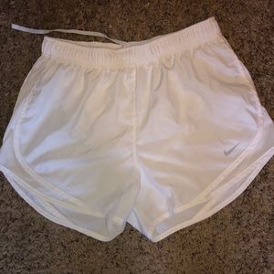 White Nike Shorts